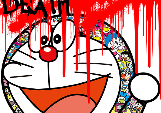 Auction "dmon death 1" art print 45x32cm (Edition of 100)