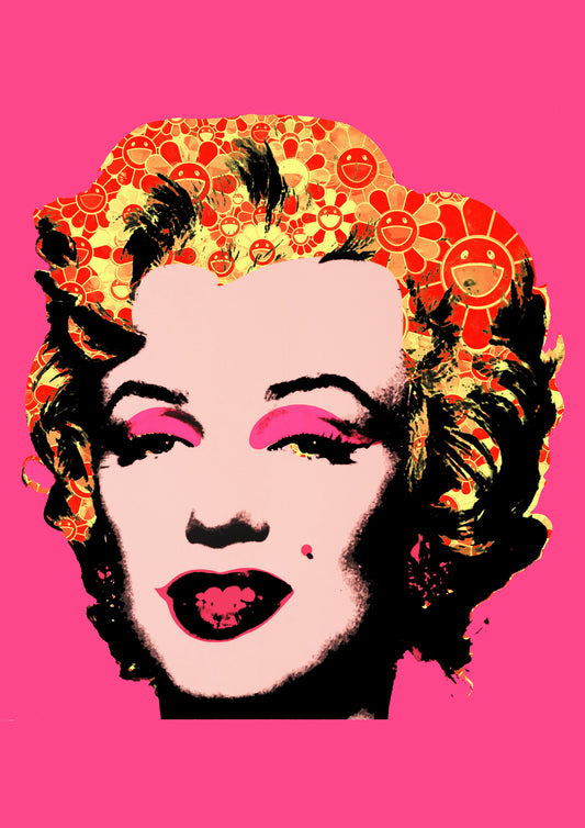 Auction "monr face" art print 45x32cm (Edition of 100)