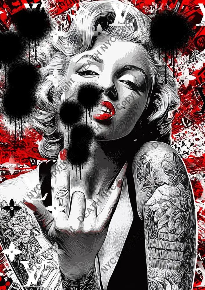 ’A C 525’’ 45x32cm (Edition of 100*) (2025) monr Art Print
