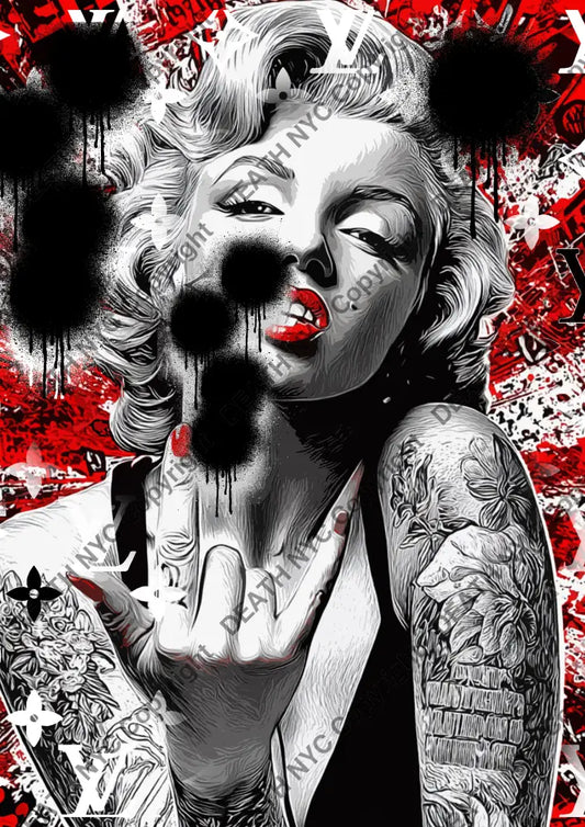 ’A C 525’’ 45x32cm (Edition of 100*) (2025) monr Art Print