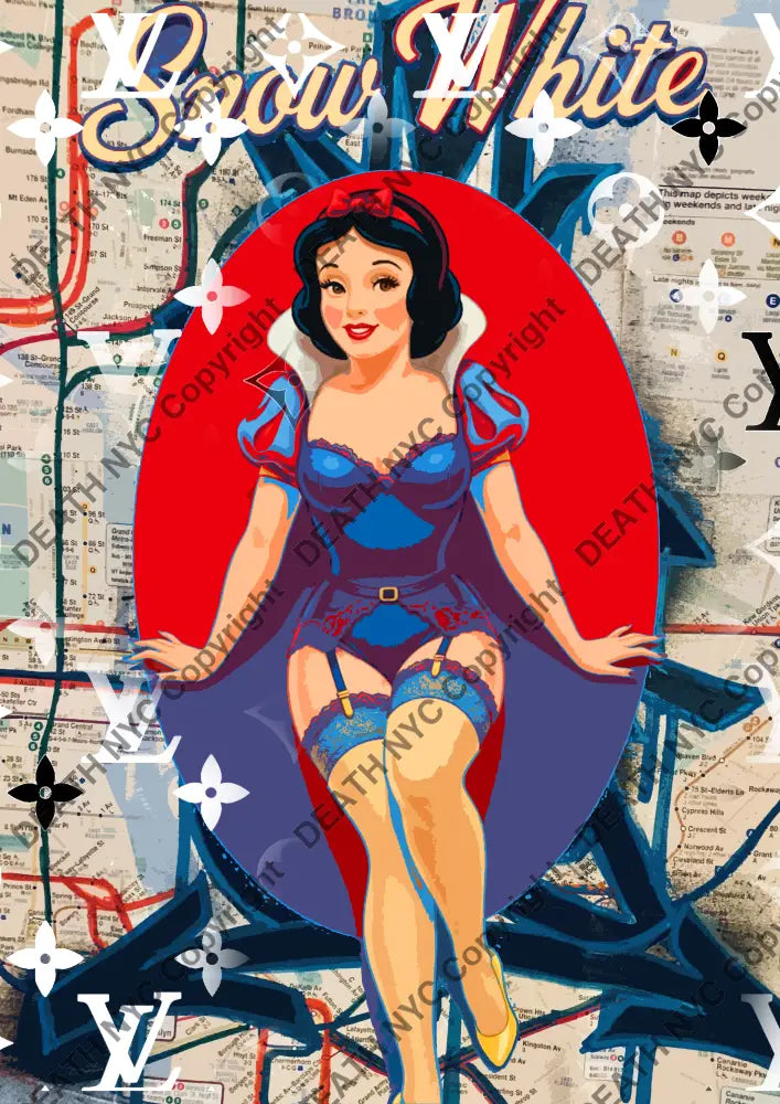 ’A C 530’’ 45x32cm (Edition of 100*) (2025) snow Art Print