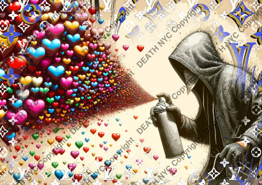’a c 585’’ 45x32cm (Edition of 100*) (2025) bank Art Print