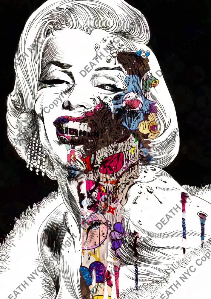 ’A C 587’’ 45x32cm (Edition of 100*) (2025) monr Art Print