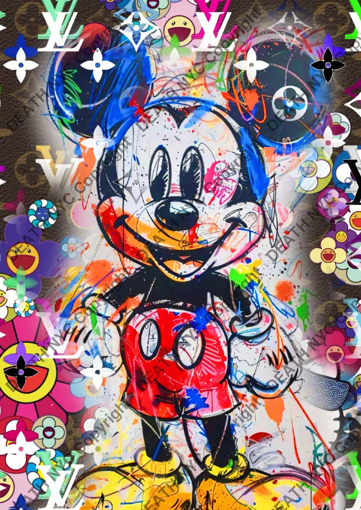 ’A C 599 mouse’ 45x32cm (Edition of 100*) (2025) mouse Art Print