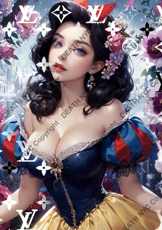 ’A C 647’’ 45x32cm (Edition of 100*) (2025) snow Art Print