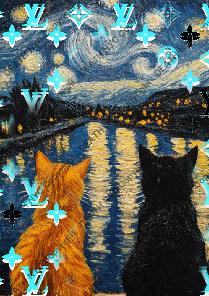 ’A C 658’’ 45x32cm (Edition of 100*) (2025) cat Art Print