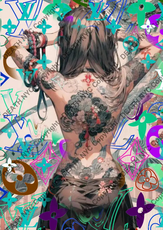 ’A C 752’’ 45x32cm (Edition of 100*) (2025) girl Art Print