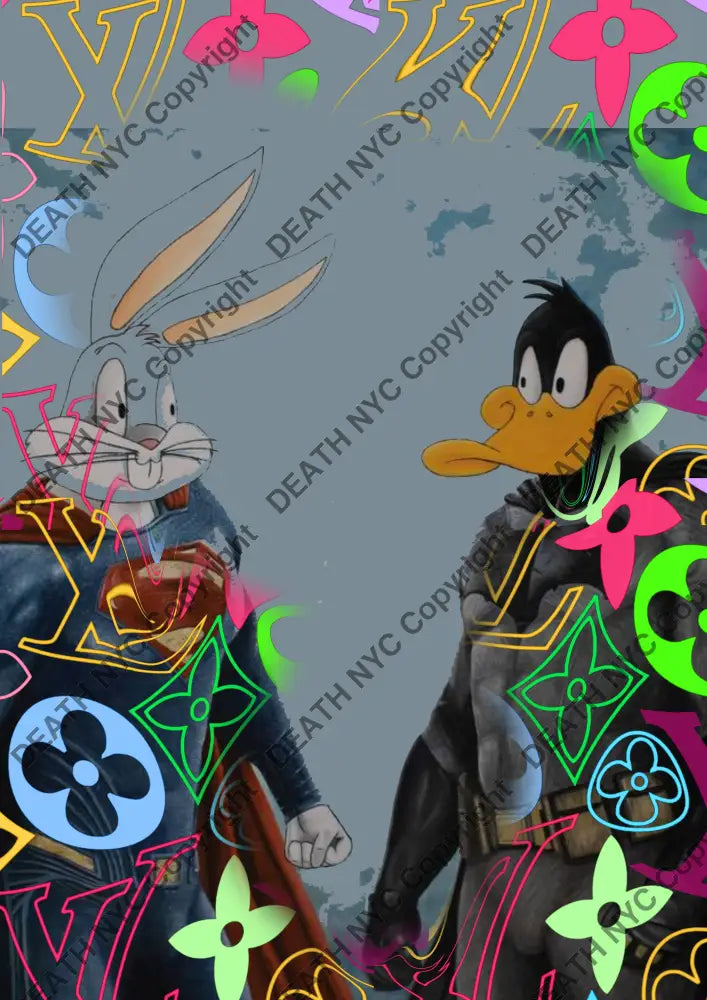 ’A C 763’’ 45x32cm (Edition of 100*) (2025) bunny Art Print