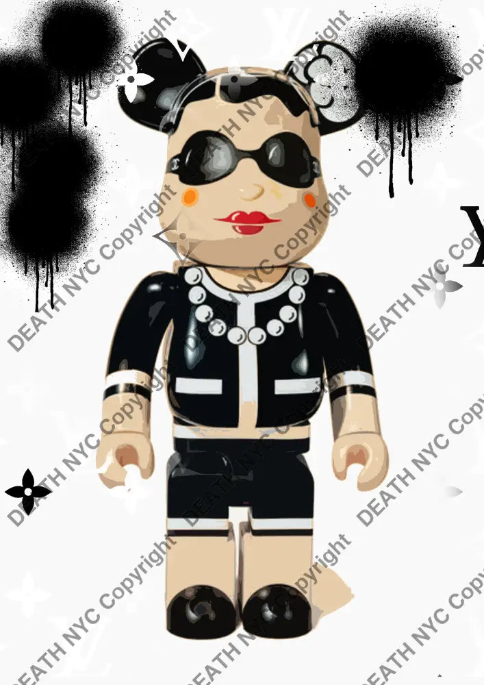 ’A C 808’’ 45x32cm (Edition of 100*) (2025) bear Art Print