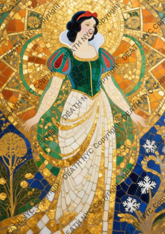 ’A C 845’’ 45x32cm (Edition of 100*) (2025) snow Art Print