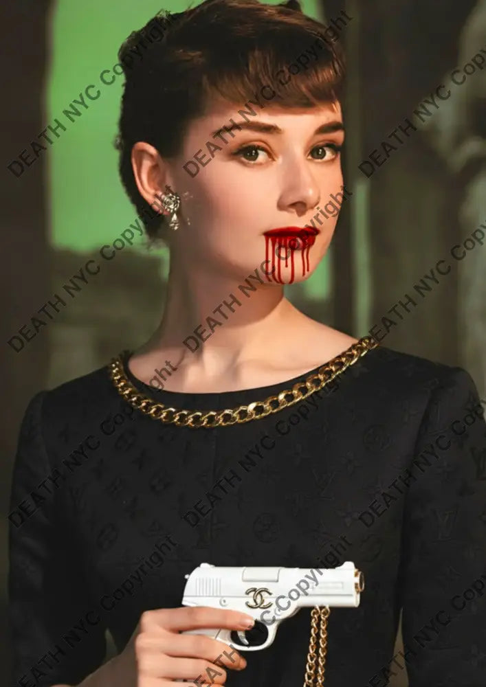 ’A C 858’’ 45x32cm (Edition of 100*) (2025) audrey Art Print