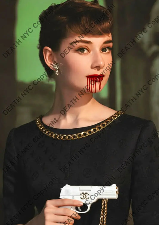 ’A C 858’’ 45x32cm (Edition of 100*) (2025) audrey Art Print