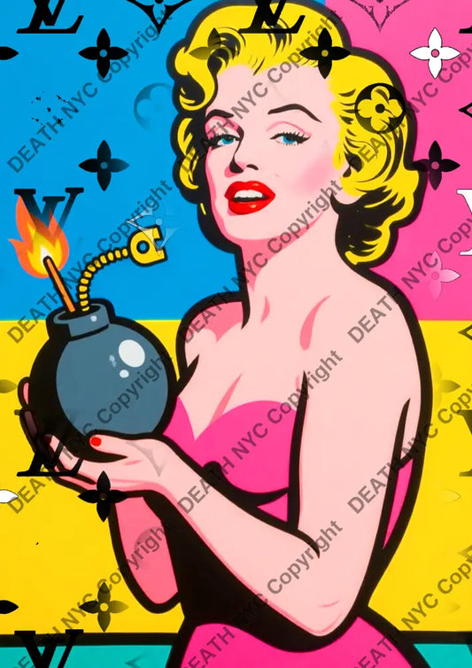 ’A C 883’’ 45x32cm (Edition of 100*) (2025) monr Art Print