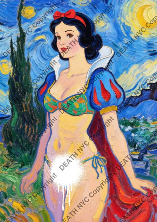 ’A C 927’’ 45x32cm (Edition of 100*) (2025) snow Art Print