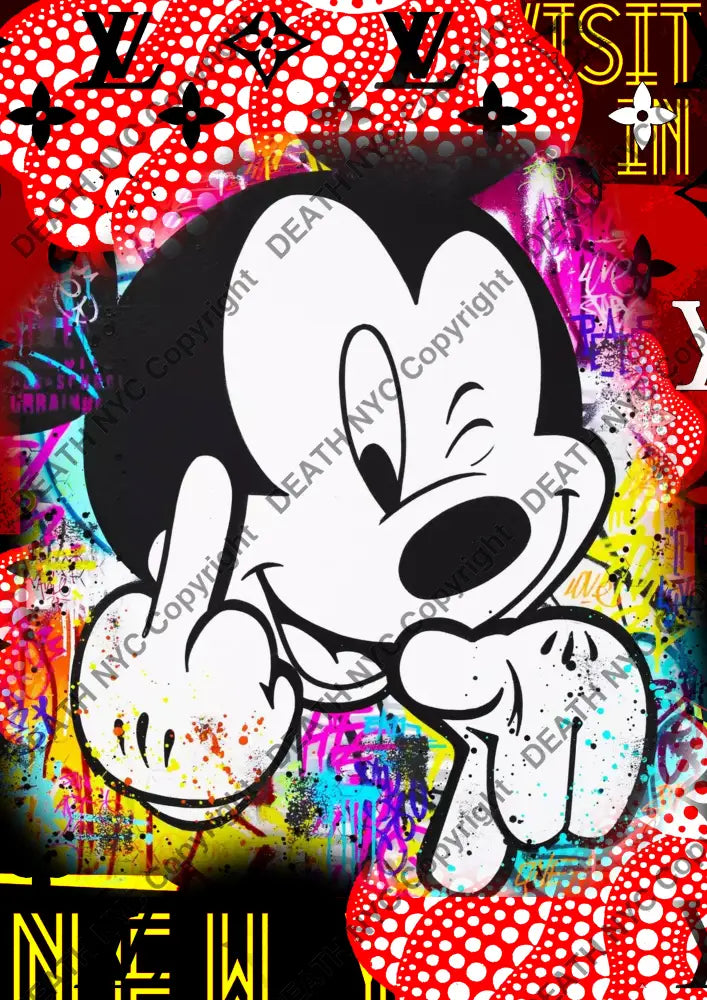 ’A C 939x’ 45x32cm (Edition of 100*) (2025) mouse Art Print