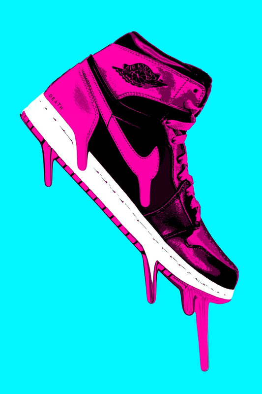 Auction "AJ b p" art print 45x32cm (Edition of 100)