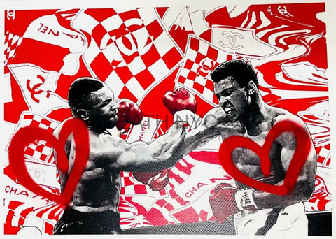 ’Ali Fight R’ Handwritten (Edition Of One) 2024 Art Print