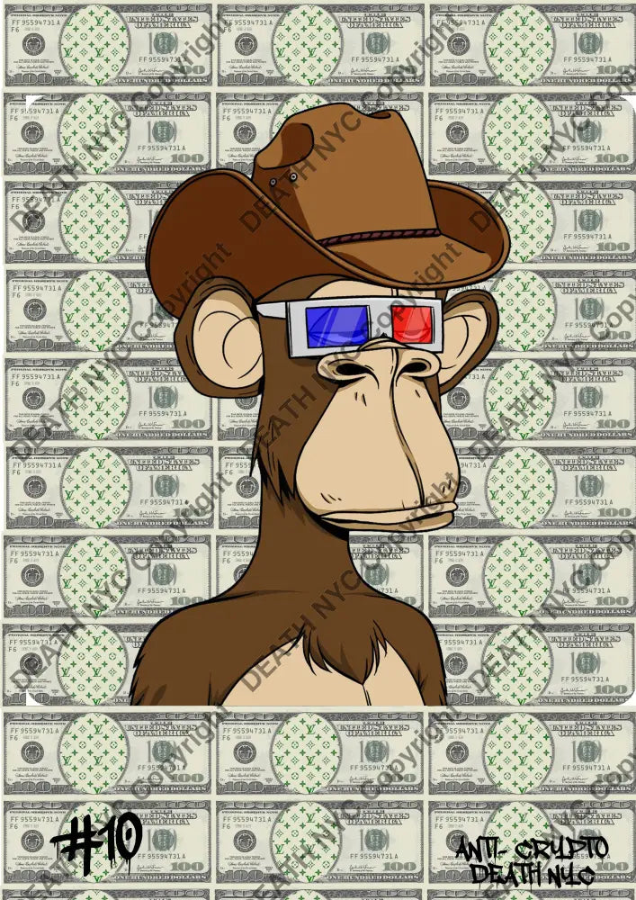 Anti-Crypto (Edition Of 1) #10 2022 Art Print