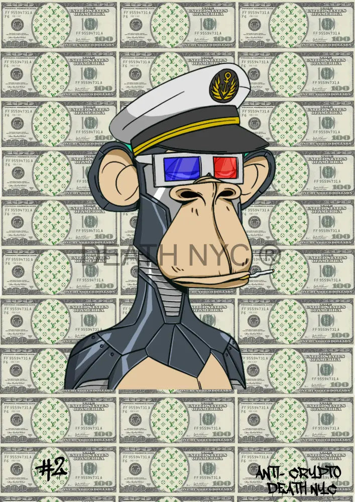 Anti-Crypto (Edition Of 1) #2 2022 Art Print