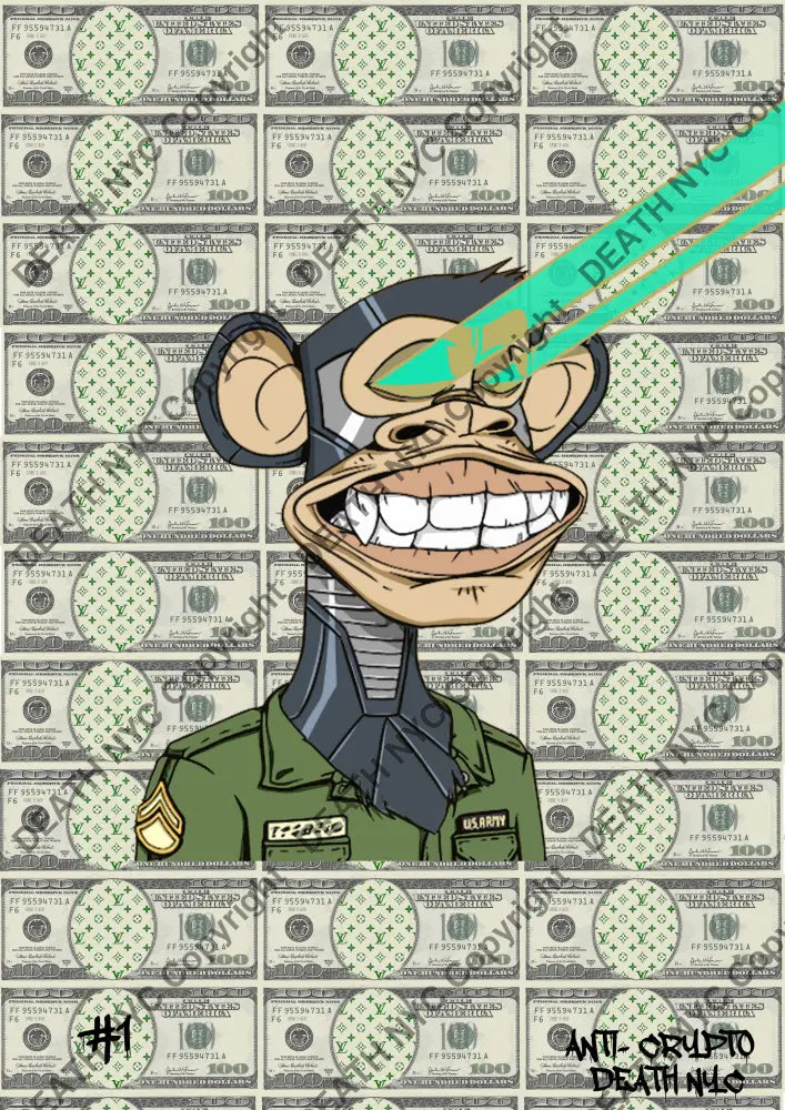 Anti-Crypto (Edition Of 1) #1 2022 Art Print