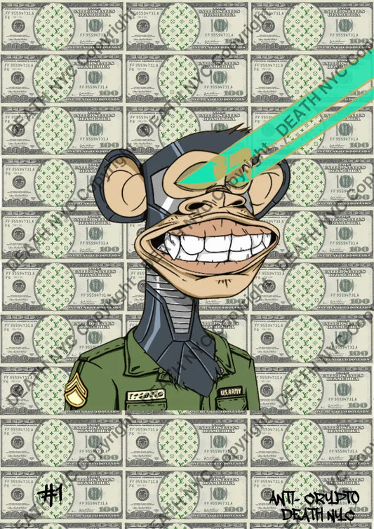 Anti-Crypto (Edition Of 1) #1 2022 Art Print
