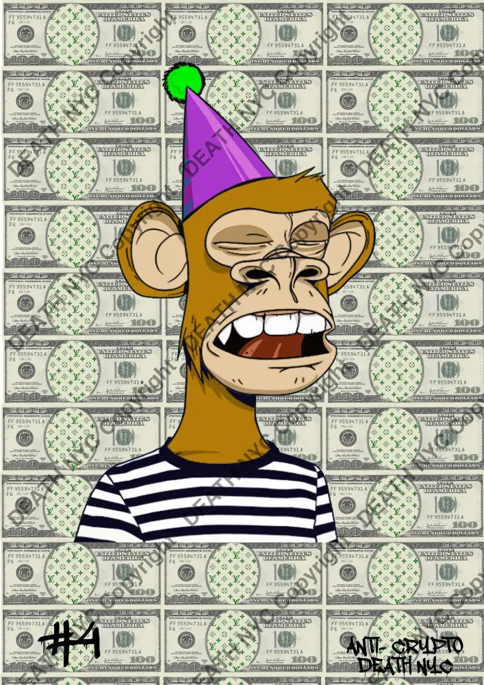 Anti-Crypto (Edition Of 1) #4 2022 Art Print