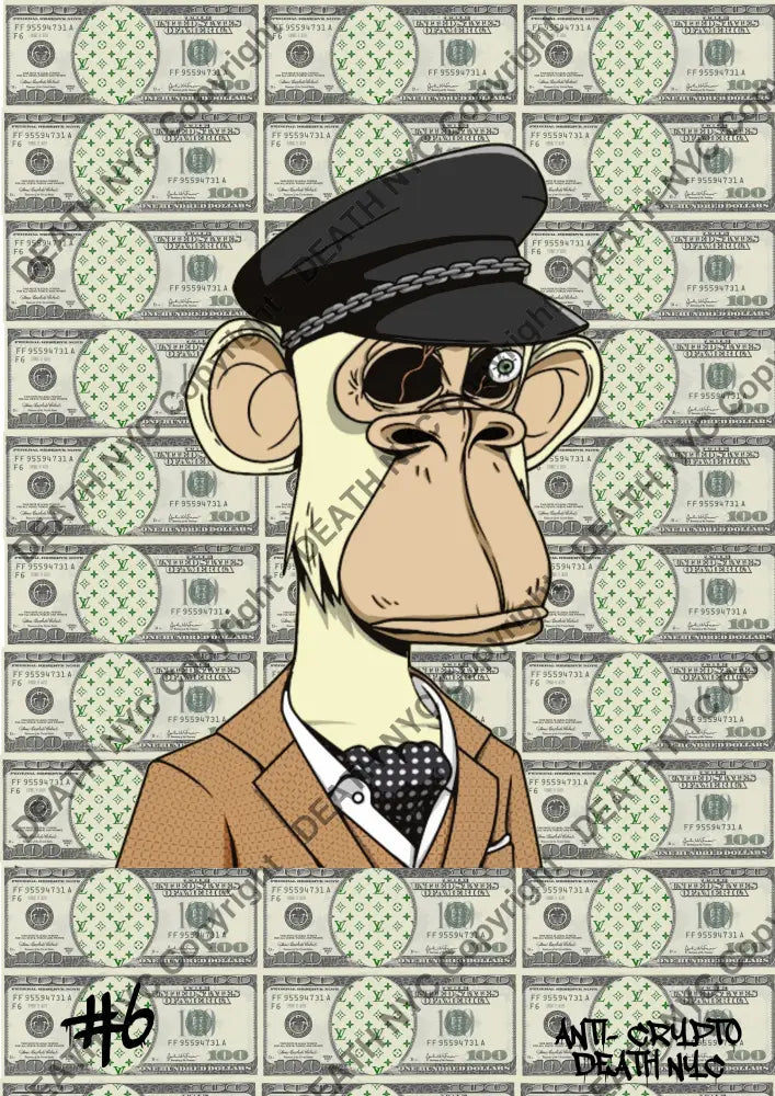 Anti-Crypto (Edition Of 1) #6 2022 Art Print
