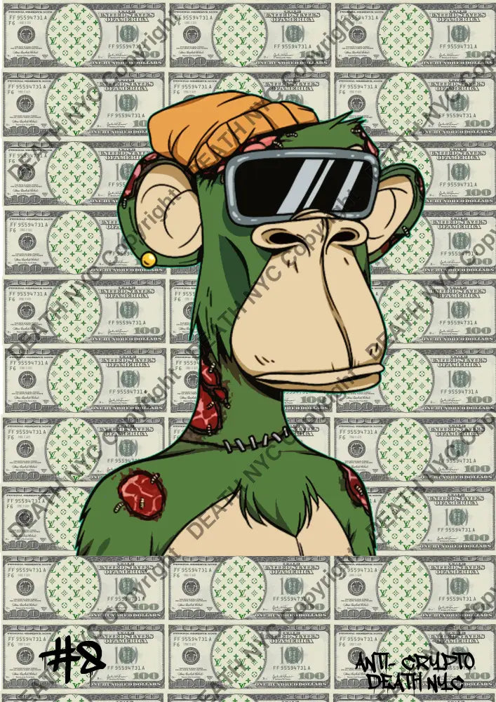 Anti-Crypto (Edition Of 1) #8 2022 Art Print