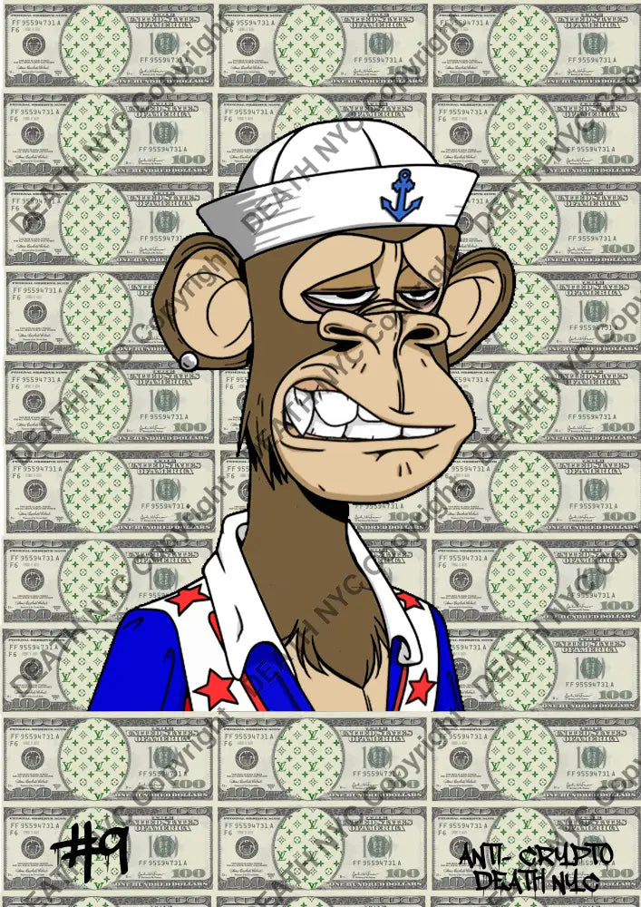 Anti-Crypto (Edition Of 1) #9 2022 Art Print