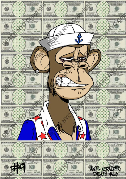 Anti-Crypto (Edition Of 1) #9 2022 Art Print