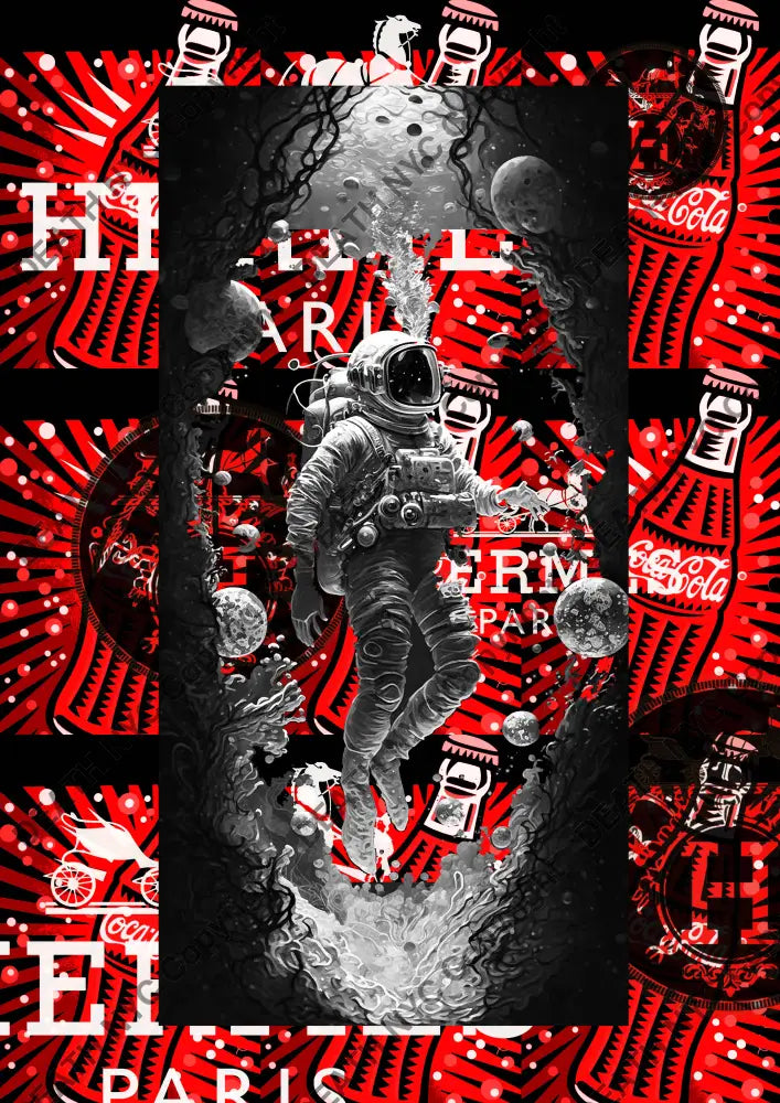 ’Astro Coke’ (51) 60X42Cm (Edition Of 10) (2024) Art Print