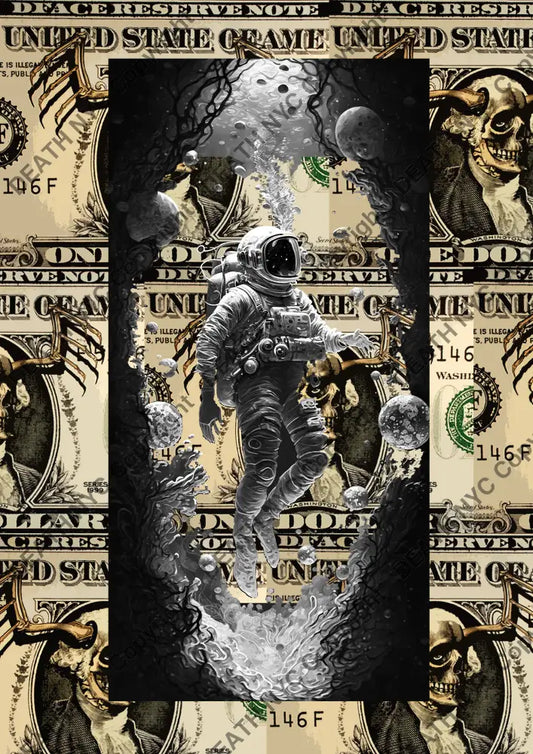 ’Astro Usd’ (55) 60X42Cm (Edition Of 10) (2024) Art Print
