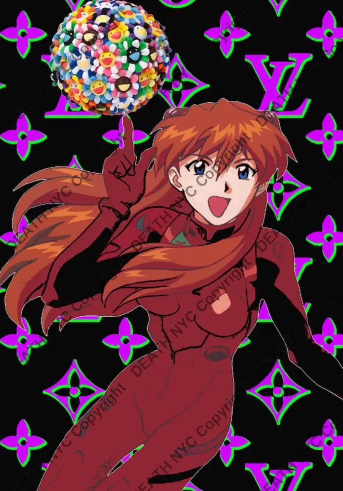 Asuka Ball 2 45X32Cm (Edition Of 100) (2020) Art Print