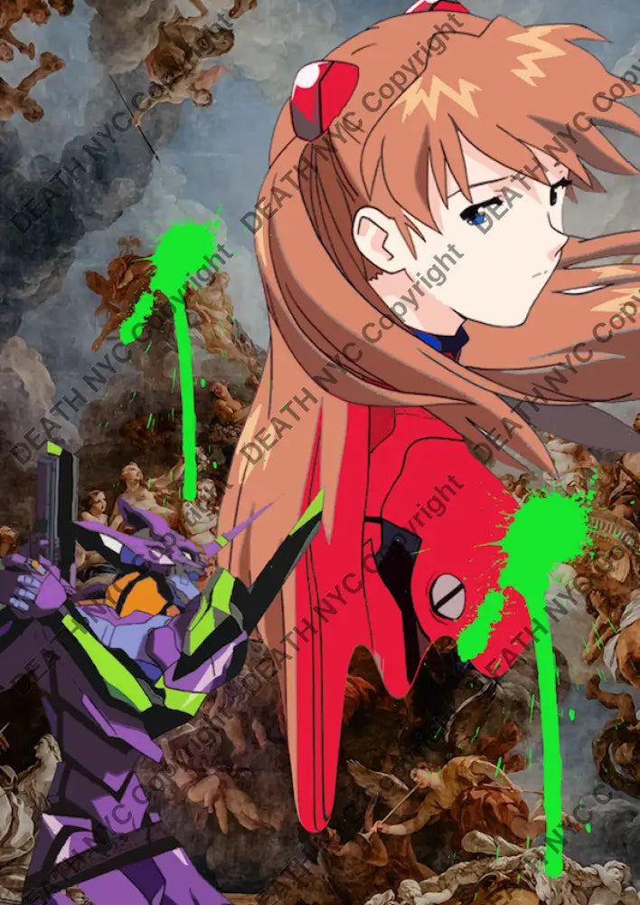 Asuka War 45X32Cm (Edition Of 10) (2020) Art Print