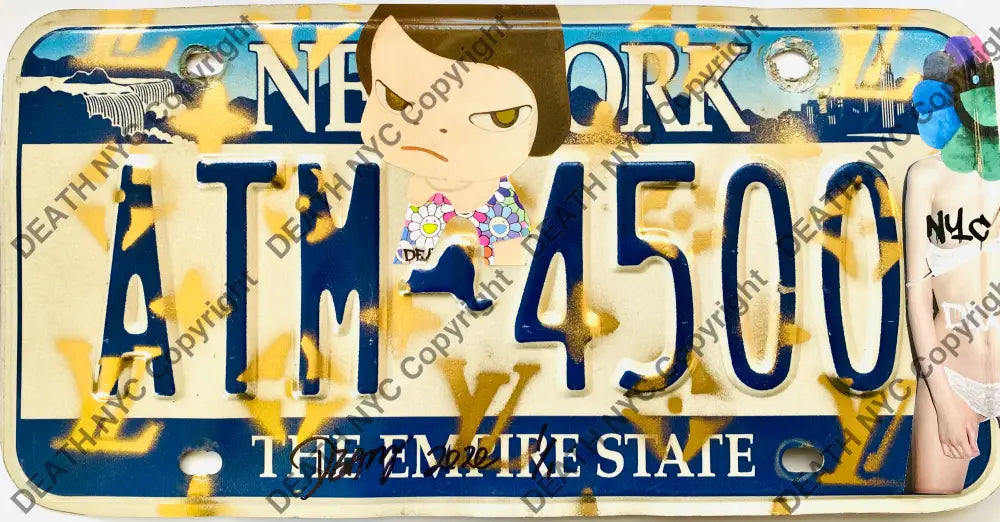 Atm 4500 Original License Plate (2020) Art Print