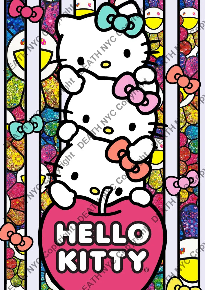 Auction ’01123 kitty’ art print 45x32cm (Edition of 100) Art Print
