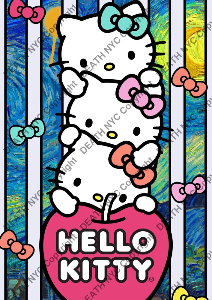 Auction ’01124 kitty’ 45x32cm (Edition of 100) Art Print