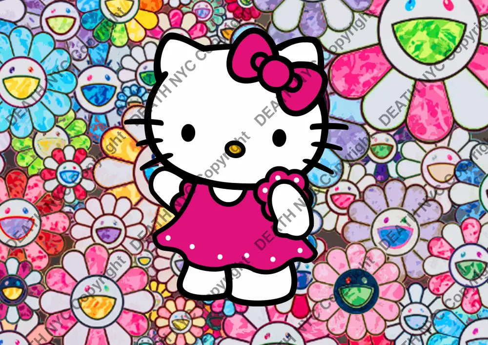 Auction ’01170 kitty’ art print 45x32cm (Edition of 100) - Art Print