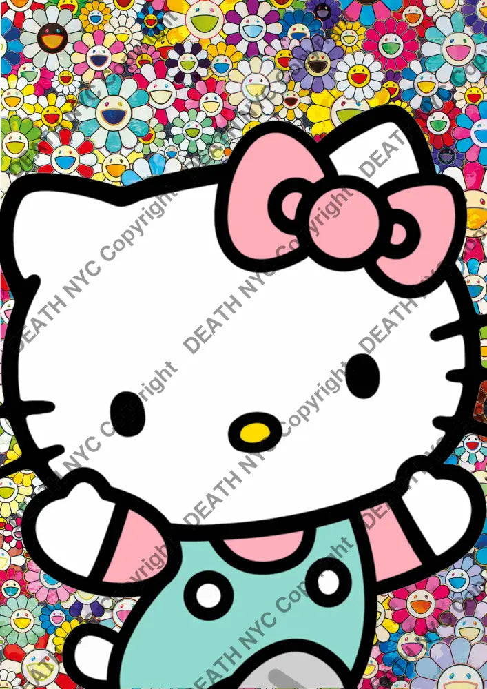 Auction ’01224 kitty’ art print 45x32cm (Edition of 100) - Art Print