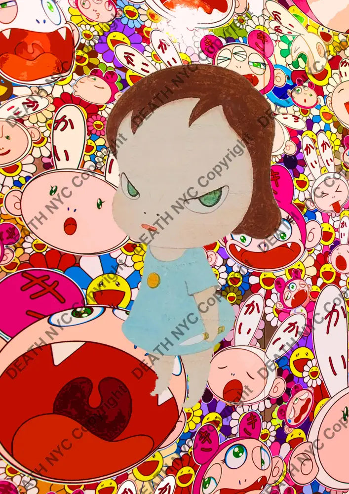 Auction ’01605 girl’ art print 45x32cm (Edition of 100) Art Print