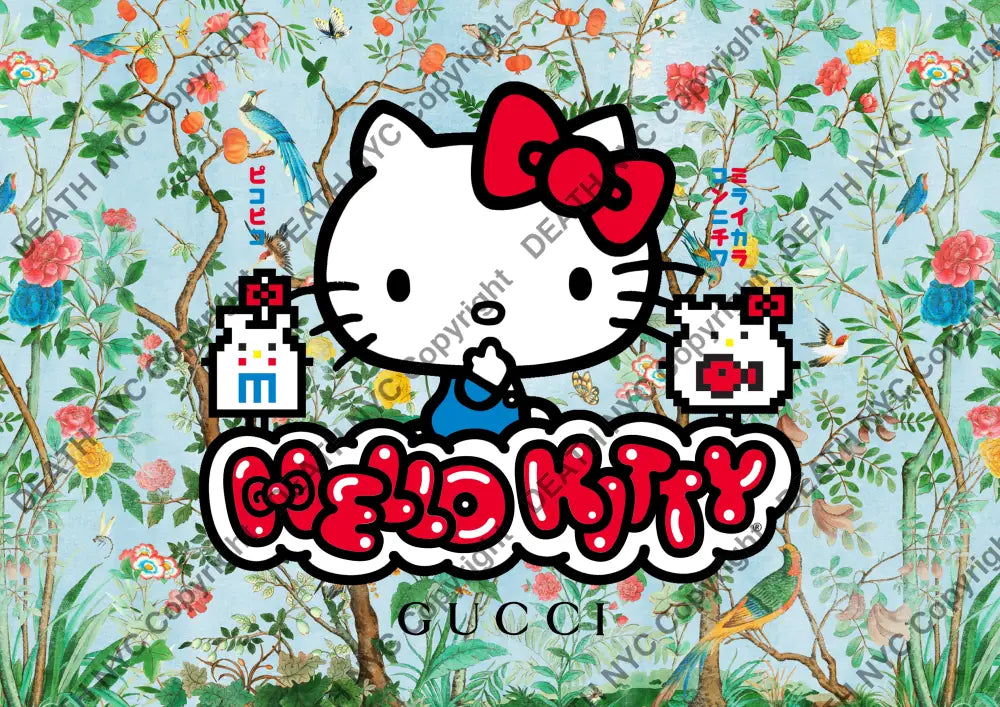 Auction ’01733 kitty’ art print 45x32cm (Edition of 100) - Art Print