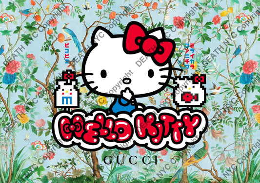 Auction ’01733 kitty’ art print 45x32cm (Edition of 100) - Art Print