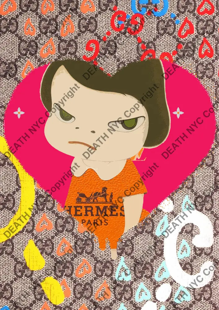 Auction ’01812 girl’ art print 45x32cm (Edition of 100) Art Print