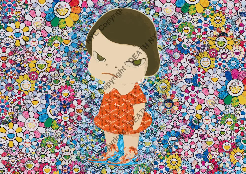 Auction ’01861 girl’ art print 45x32cm (Edition of 100) Art Print