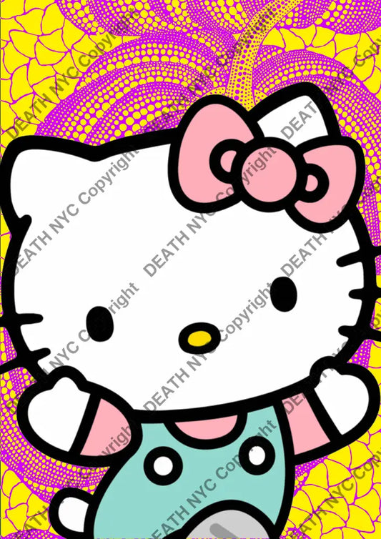 Auction ’02376 kitty’ art print 45x32cm (Edition of 100) Art Print