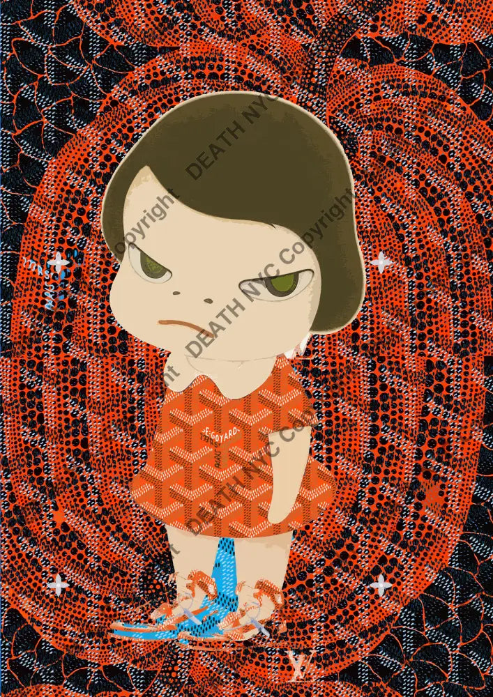 Auction ’02425 girl’ art print 45x32cm (Edition of 100) Art Print
