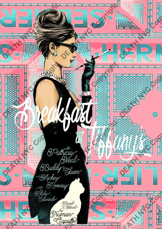 Auction ’02816 audrey’ art print 45x32cm (Edition of 100) - Art Print