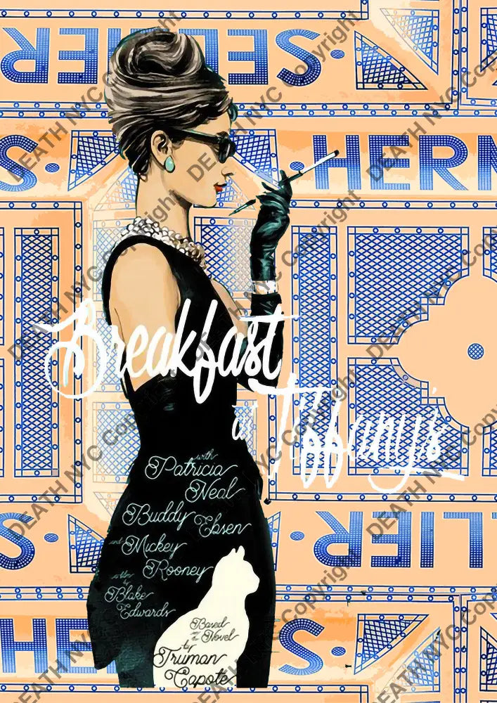 Auction ’02818 audrey. ’ art print 45x32cm (Edition of 100) - Art Print