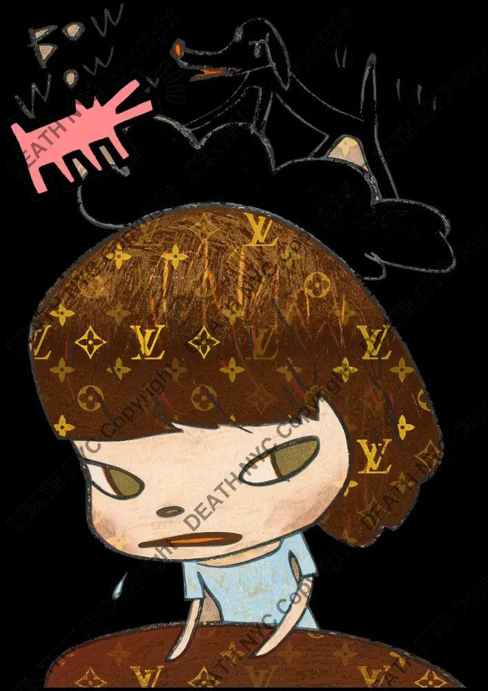 Auction ’03309 girl’ art print 45x32cm (Edition of 100) Art Print
