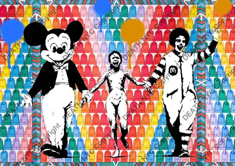 Auction ’04081 bank ’ art print 45x32cm (Edition of 100) Art Print